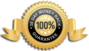 100% 30 day money back guarantee